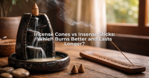 Incense Cones vs Insense Sticks Which Burns Better and Lasts Longer