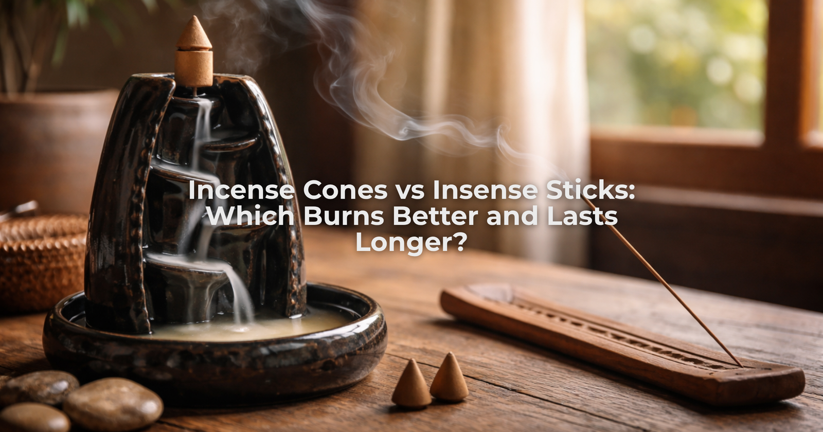 Incense Cones vs Insense Sticks Which Burns Better and Lasts Longer