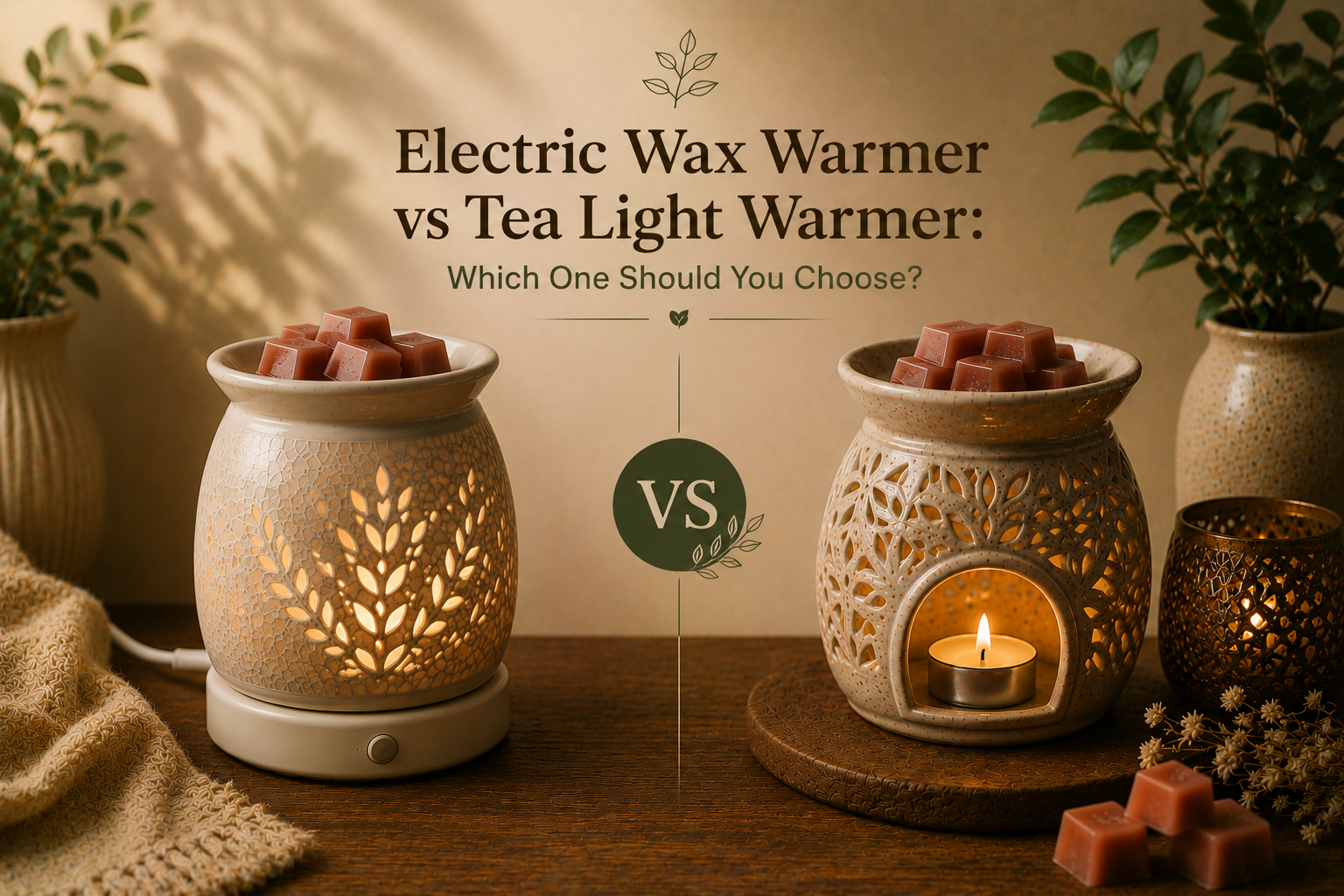 Electric Wax Warmer vs Tea Light Warmer