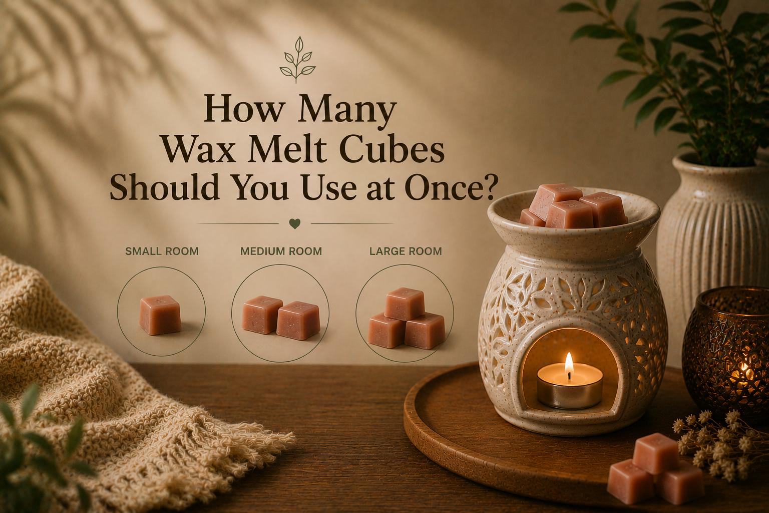 How Many Wax Melt Cubes Should You Use at Once?