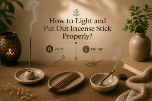 How to Light and Put Out Incense Stick