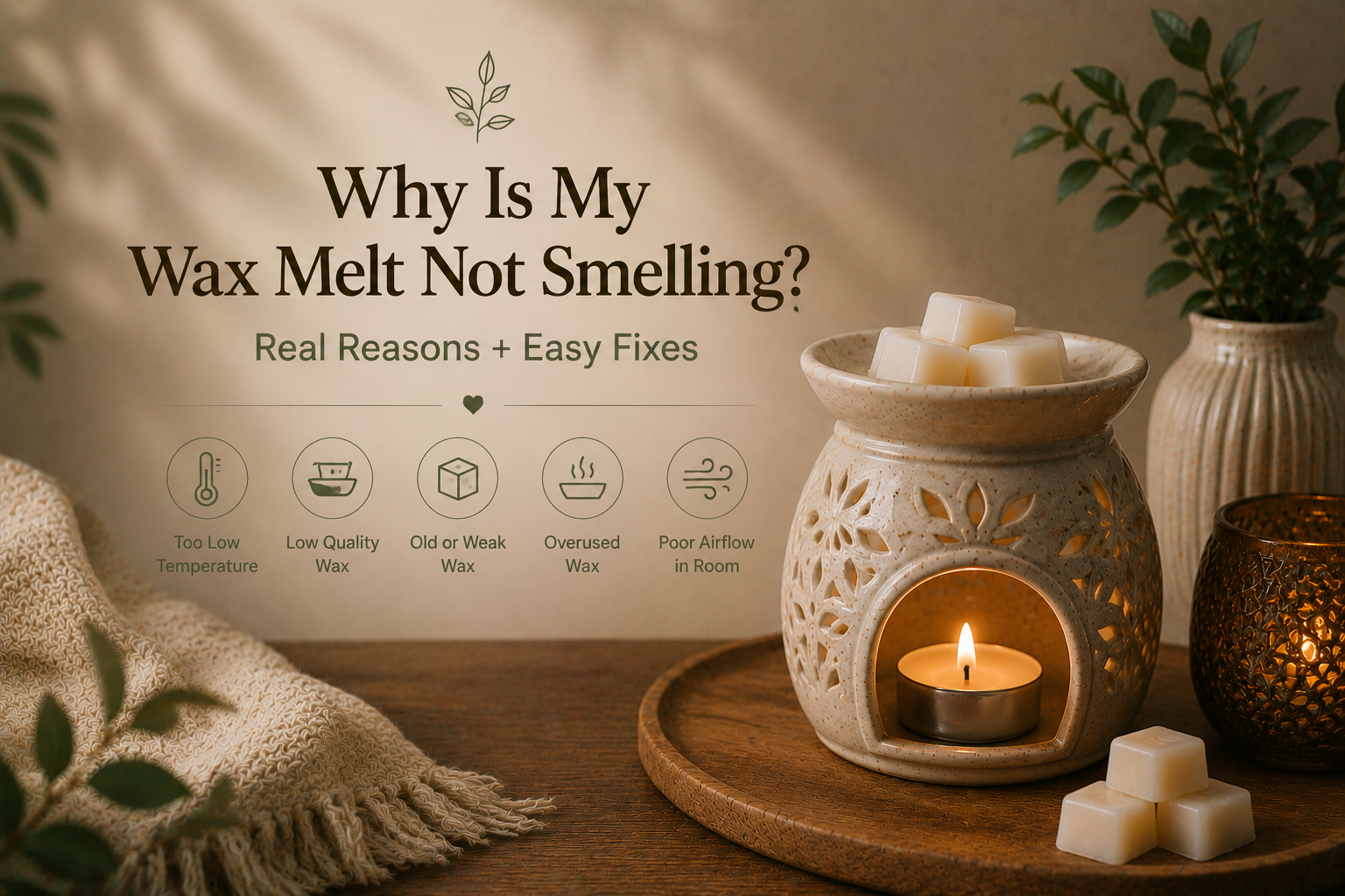 Why Is My Wax Melt Not Smelling?