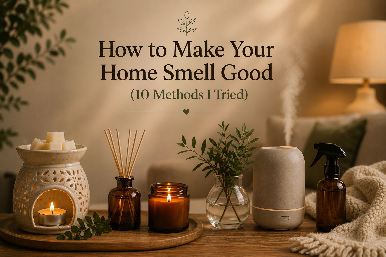 How to Make Your Home Smell Good