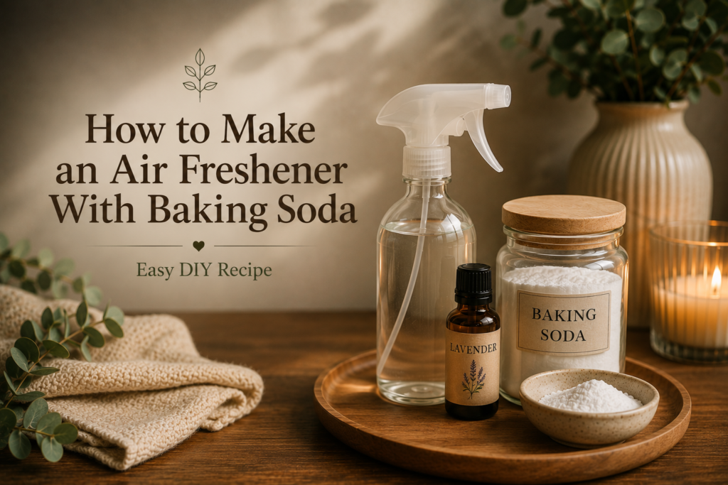 How to Make an Air Freshener With Baking Soda