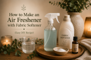 How to Make an Air Freshener with Fabric Softener