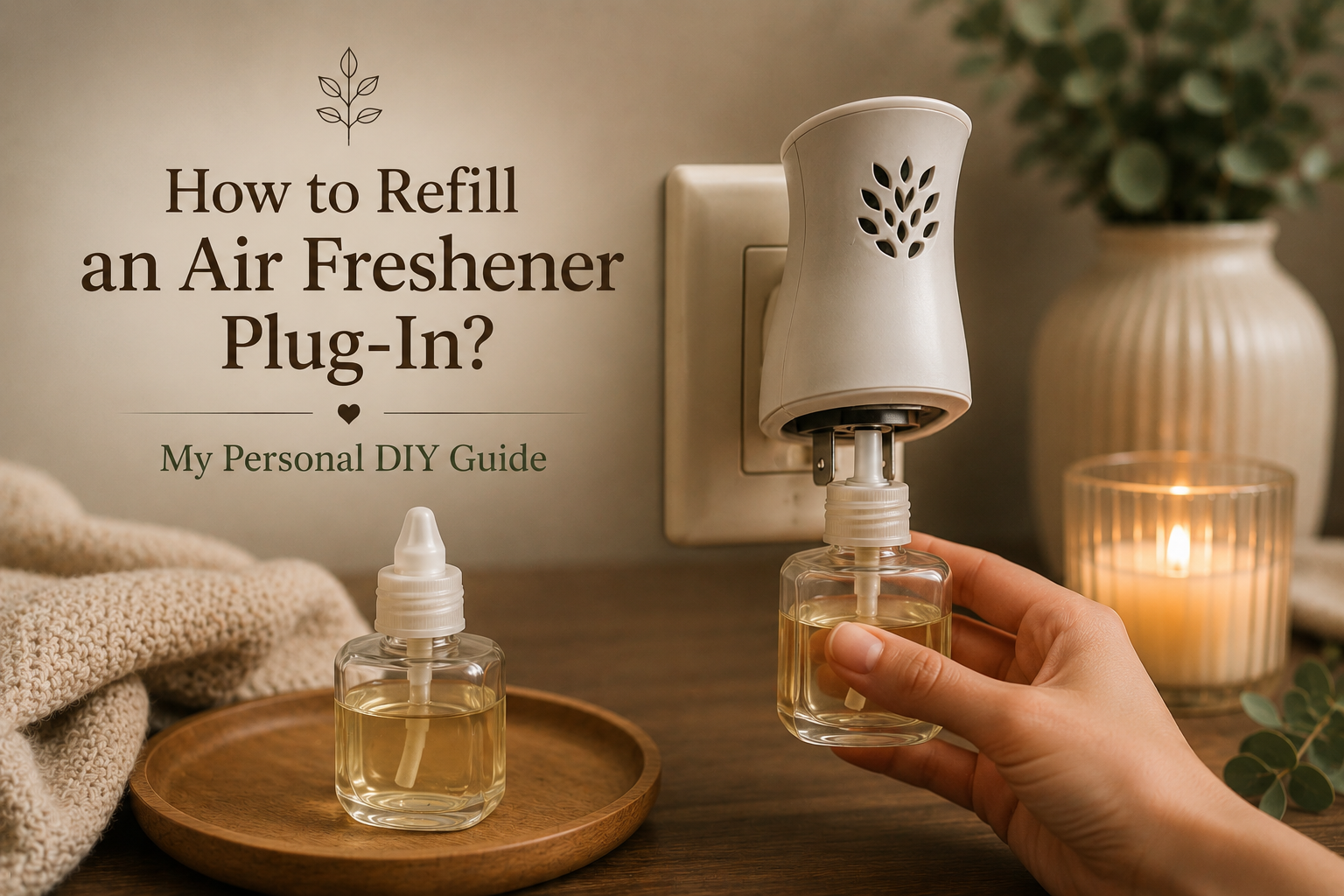 How to Refill an Air Freshener Plug-In?