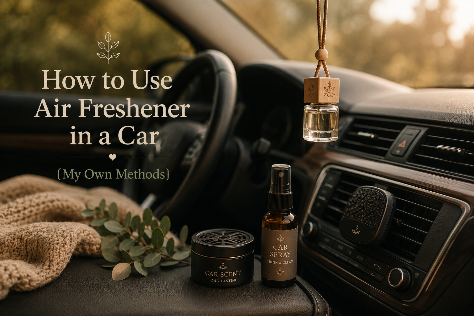How to Use an Air Freshener in a Car