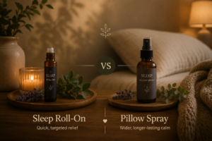 Sleep Roll-On vs Pillow Spray