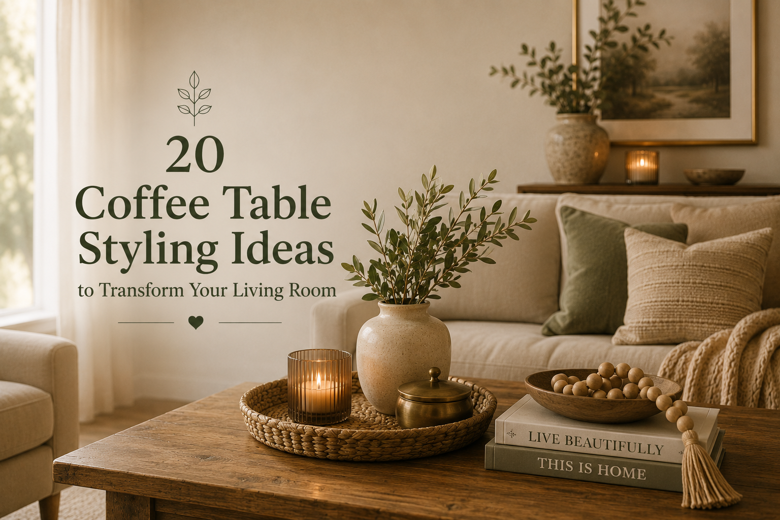 20 Coffee Table Styling Ideas to Transform Your Living Room