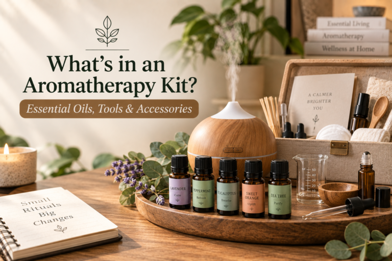 What’s in an Aromatherapy Kit? Essential Oils, Tools & Accessories