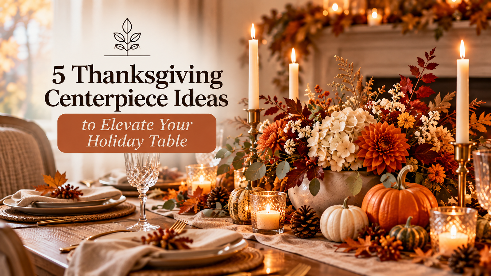 5 Thanksgiving Centerpiece Ideas to Elevate Your Holiday Table