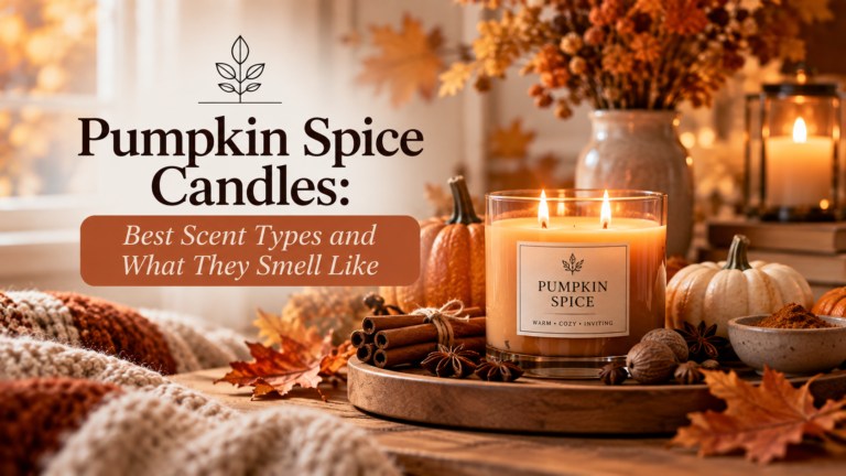 Pumpkin Spice Candles: Best Scent Types and What They Smell Like
