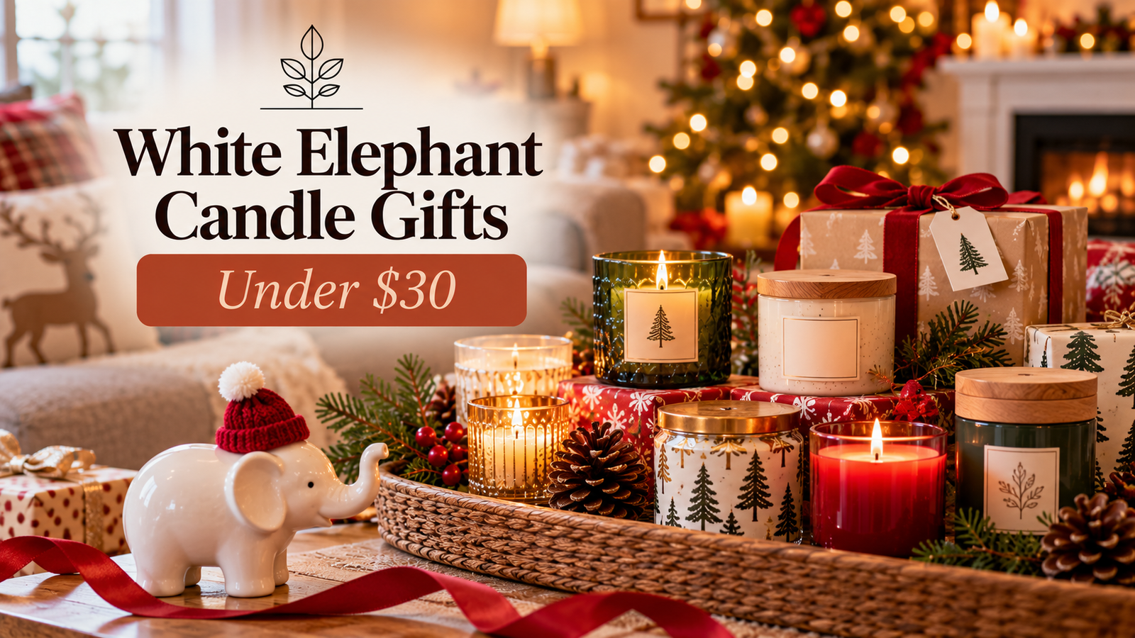 White Elephant Candle Gifts Under $30