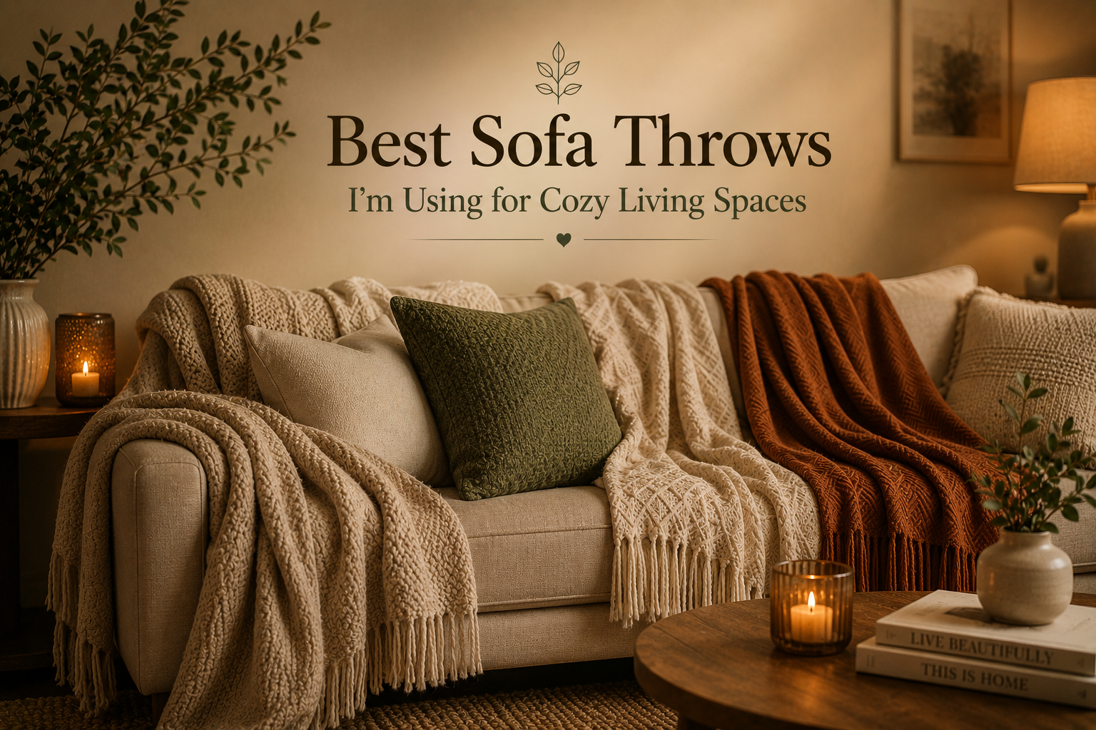 Best Sofa Throws I'm Using for Cozy Living Spaces