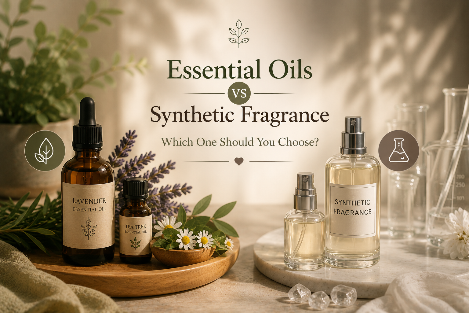 Essential Oils vs Synthetic Fragrance- Which One Should You Choose?