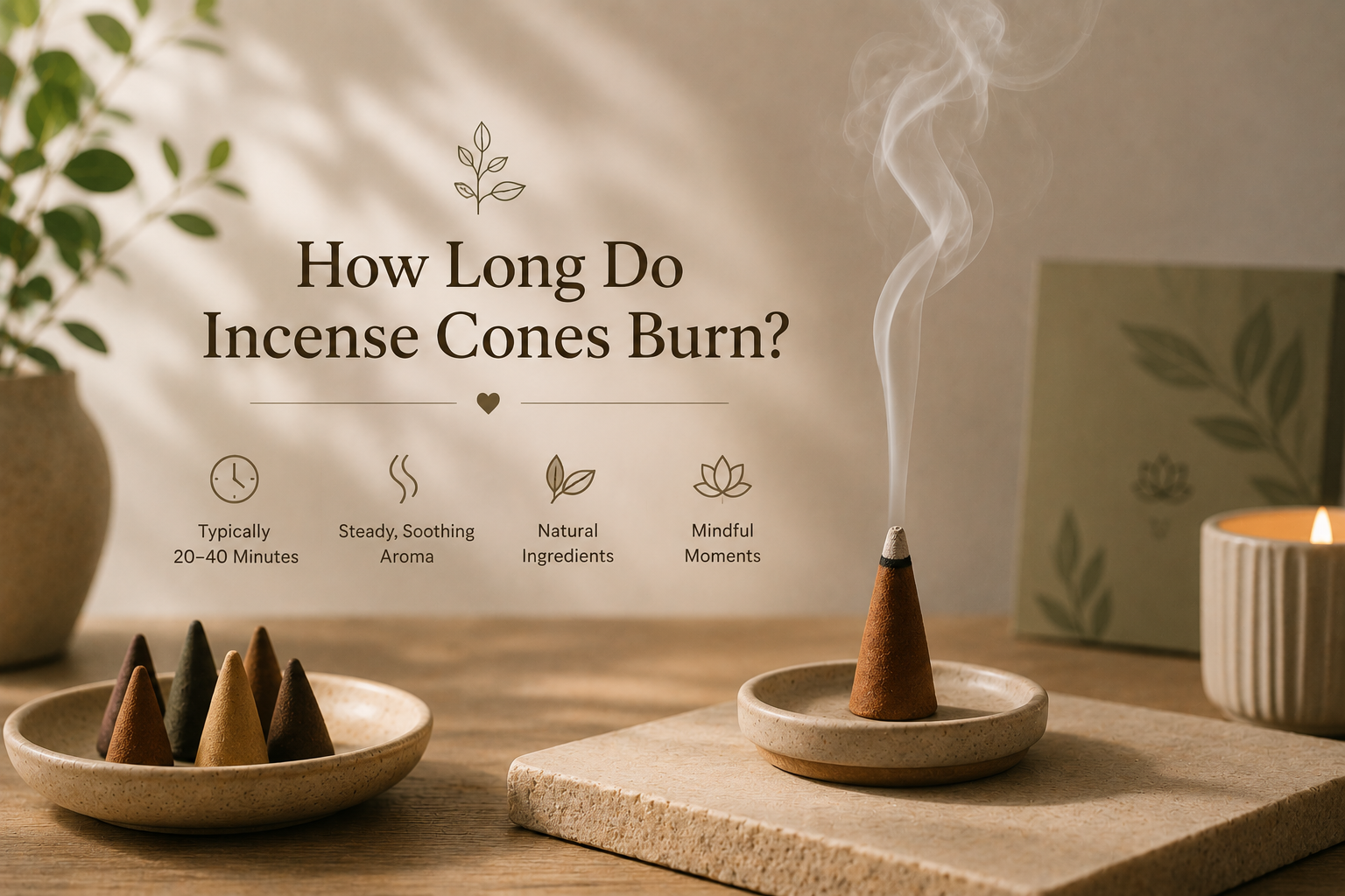 How Long Do Incense Cones Burn