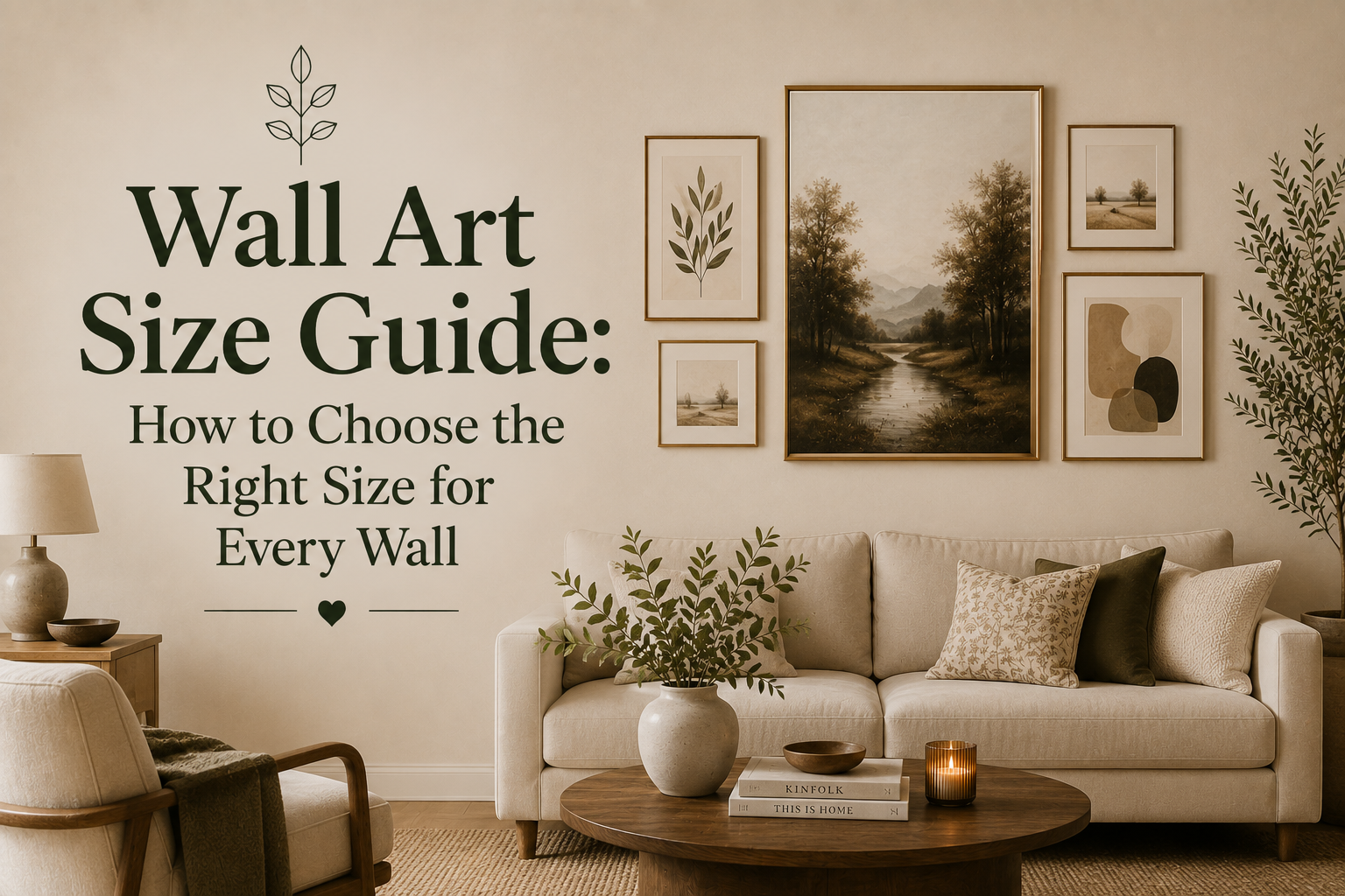 Wall Art Size Guide- How to Choose the Right Size for Every Wall